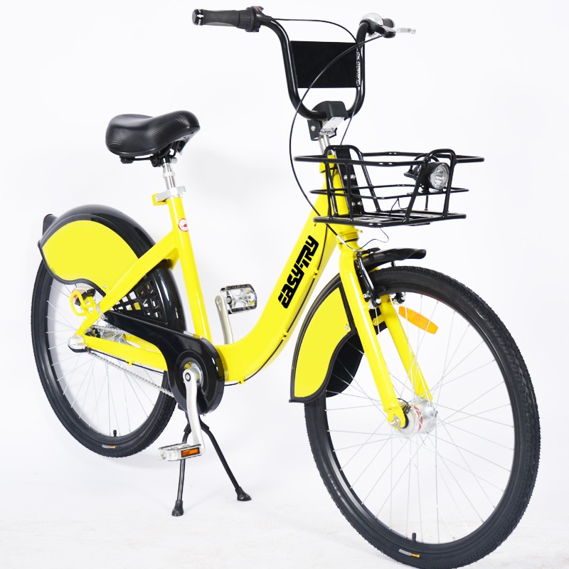 Ofo Yellow Anti Theft Design Sharing Bicycle Manufacturers, Ofo Yellow Anti Theft Design Sharing Bicycle Factory, Supply Ofo Yellow Anti Theft Design Sharing Bicycle