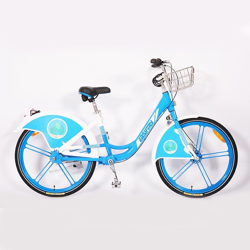 Integrated Wheel Sharing Bicycle Without Chain Shaft Driven Bike