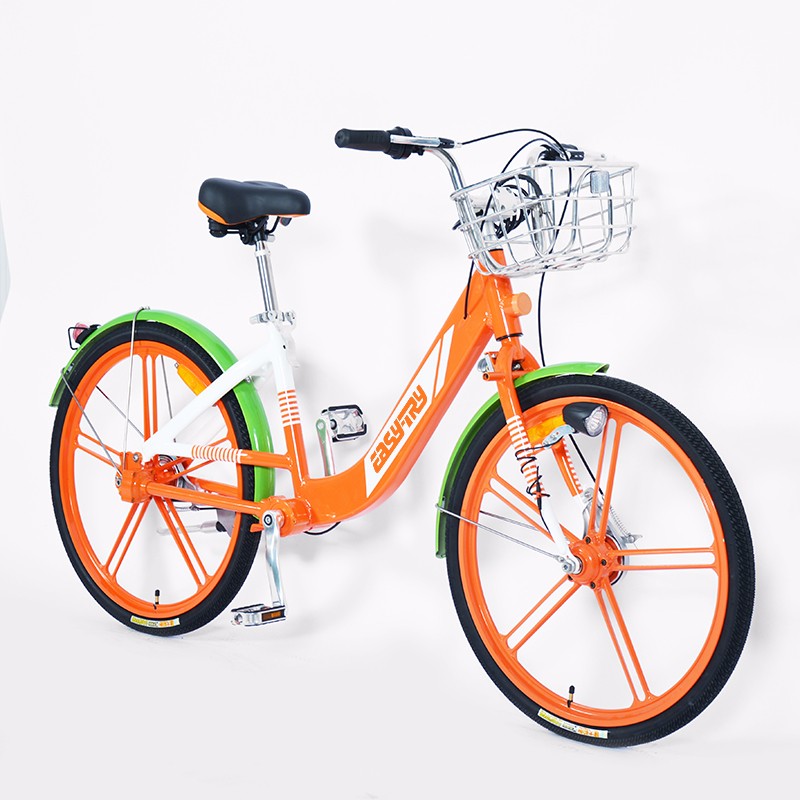 Achetez un vélo public à frein à rouleau, un vélo public à entraînement par arbre en Chine, un vélo public léger solaire