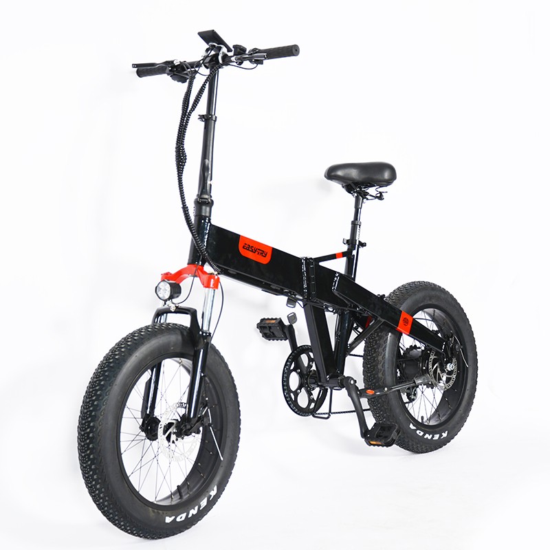 China 2020 snow customized 250W/500W/750W 48V fat tire ebike folding 20inch electric bike bicycle