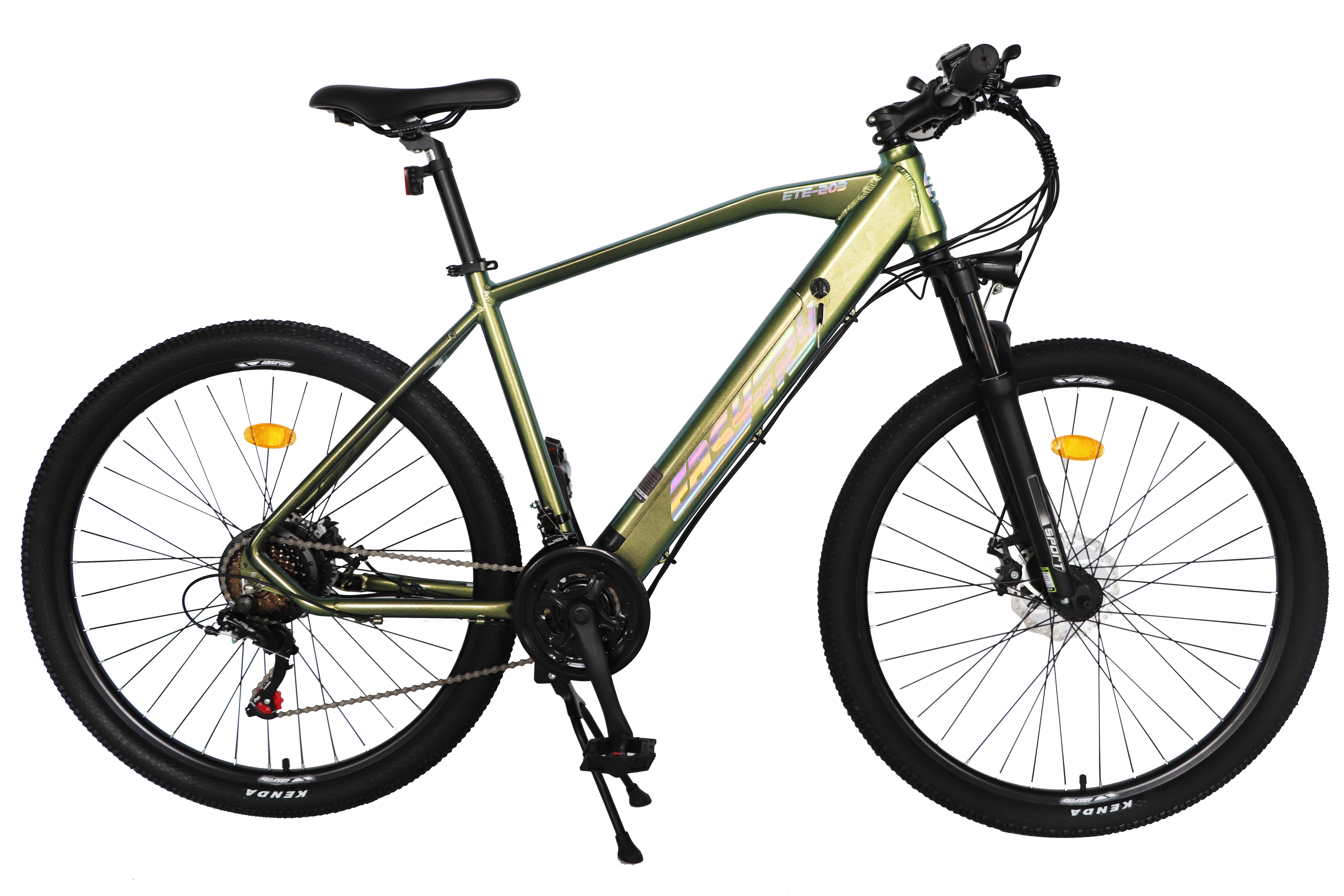 new color OEM Adjustable aluminum alloy fork electric cycle 27.5 inch 36V 2A hidden battery ebike