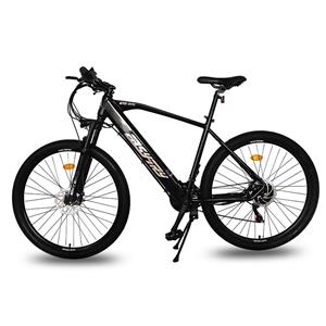 Bicicleta eléctrica con batería integrada de nuevo diseño, horquilla de aleación de aluminio ajustable, bicicleta eléctrica de 21,44 KG