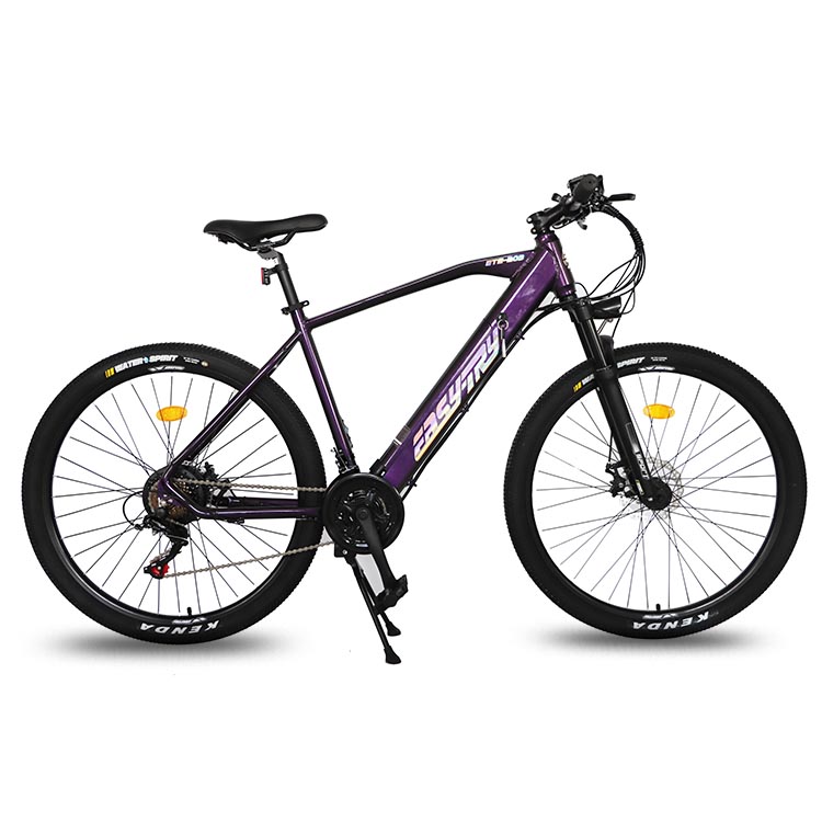chine moins cher OEM 27,5 pouces vélo électrique en alliage d'aluminium fourche regolabile vélo de montagne électrique