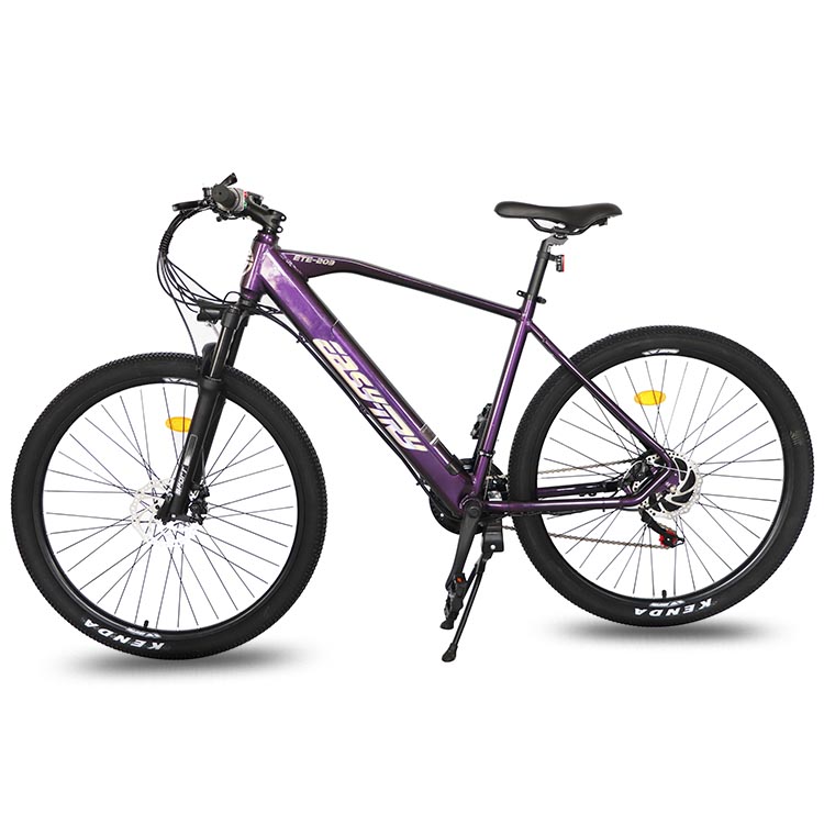 China beautiful color 36V 27.5 inch electric cycle 10.4 built-in battery mountain ebike