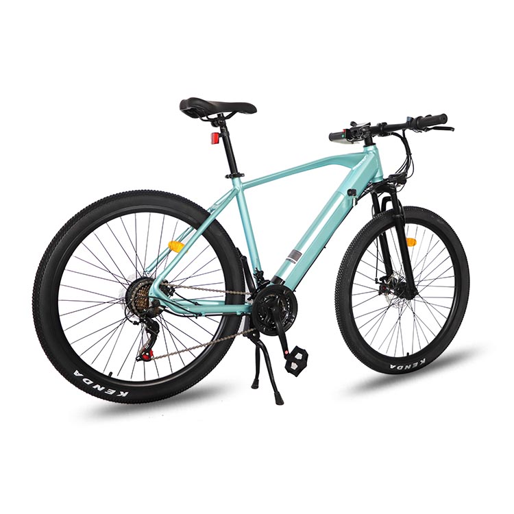 China beautiful color 36V 27.5 inch electric cycle 10.4 built-in battery mountain ebike
