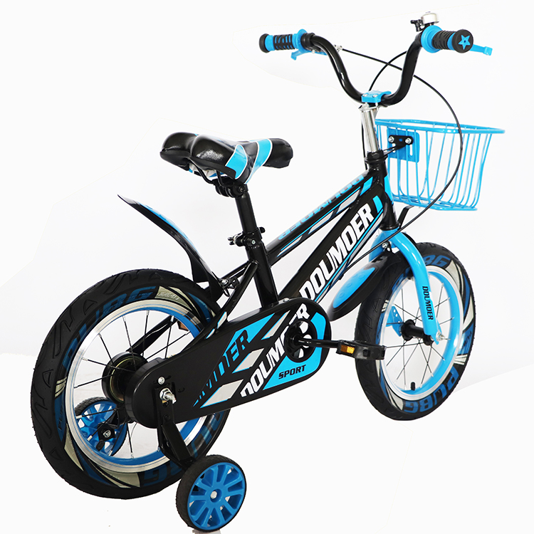 new style Plastic pedal children bike color saddle high carbon steel frame kids bike