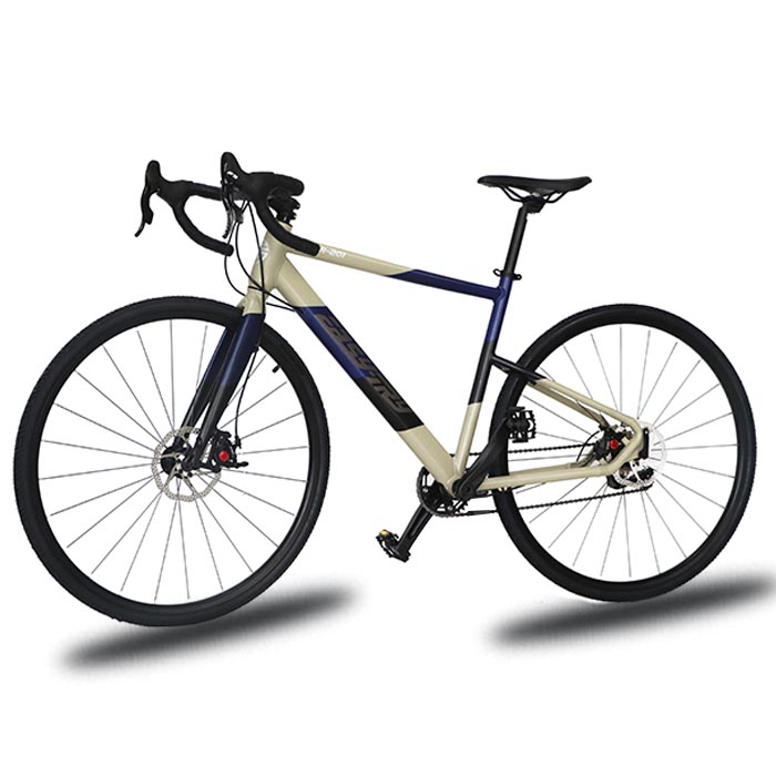Gran oferta de bicicleta de carretera con pedal de aleación de aluminio 700C 35C, marco de aleación de aluminio y horquilla para bicicleta de carretera