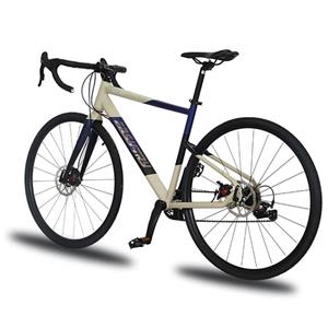 Oem liga de alumínio aro e pedal bicicleta de estrada freio a disco bicicleta de estrada 700c guidão curvo bicicleta de estrada