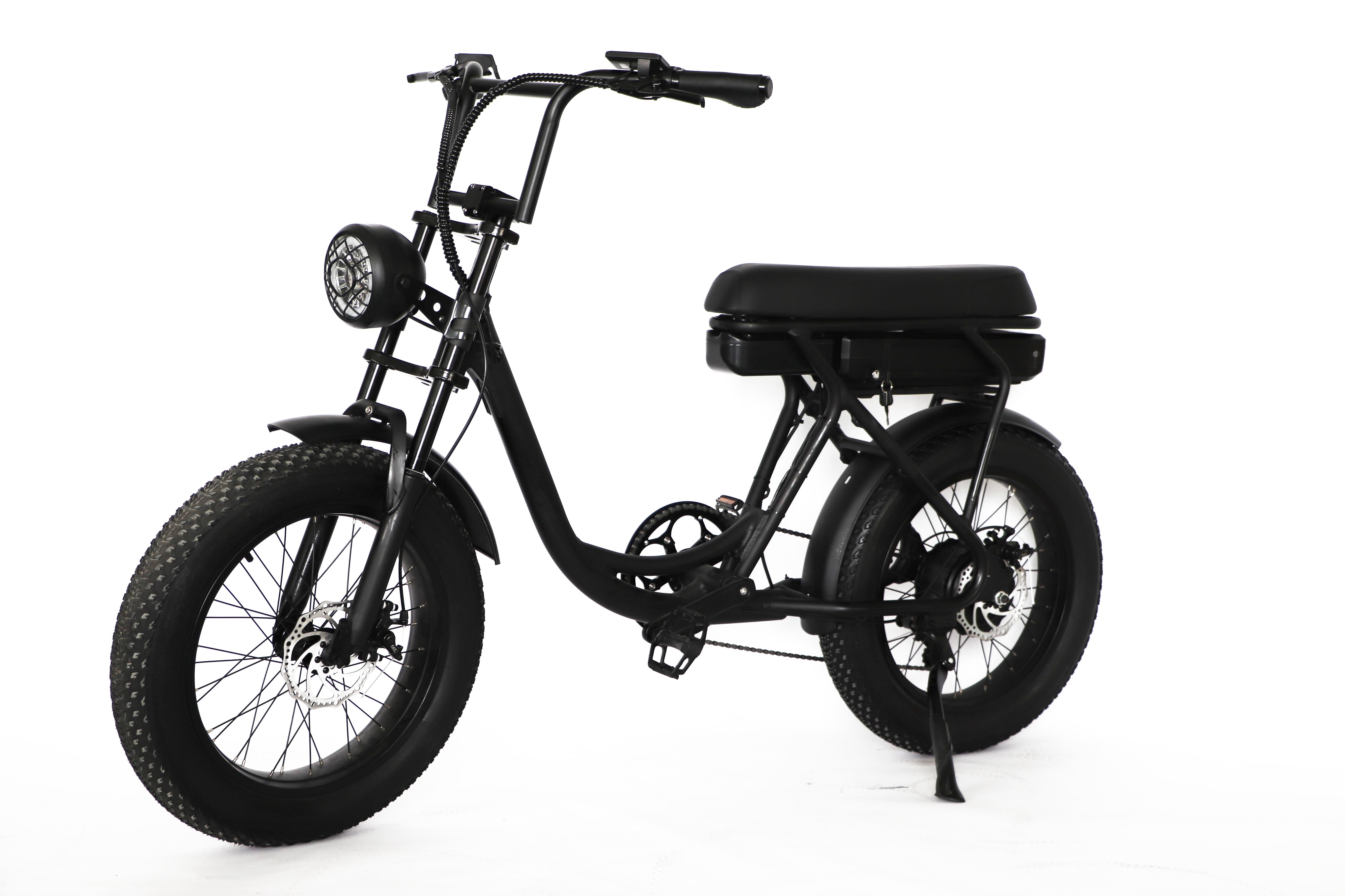 new product 500W 20 inch ebike KENDA fat tire electric bicycle 7 speed 32km/h electric bike for women