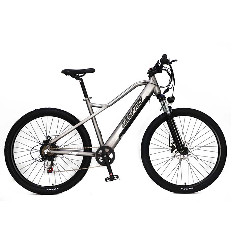 high quality aluminium alloy frame and fork E-bike 10.4AH built-in battery 27.5 inch 7 speed Motorized bicycle