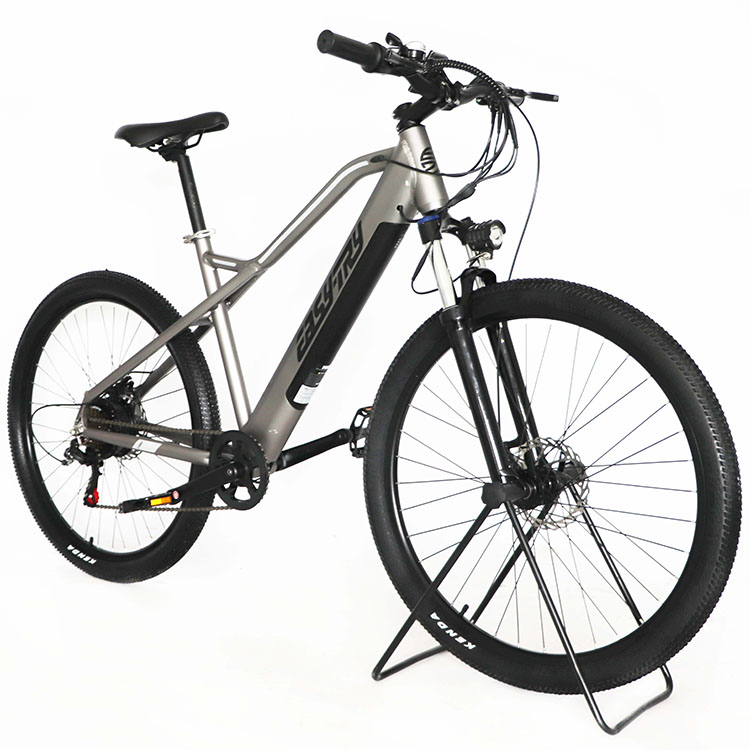 high quality aluminium alloy frame and fork E-bike 10.4AH built-in battery 27.5 inch 7 speed Motorized bicycle