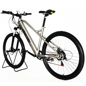 고품질 알루미늄 합금 프레임 및 포크 전자 자전거 10.4AH 내장 배터리 27.5 인치 7 속도 전동 자전거