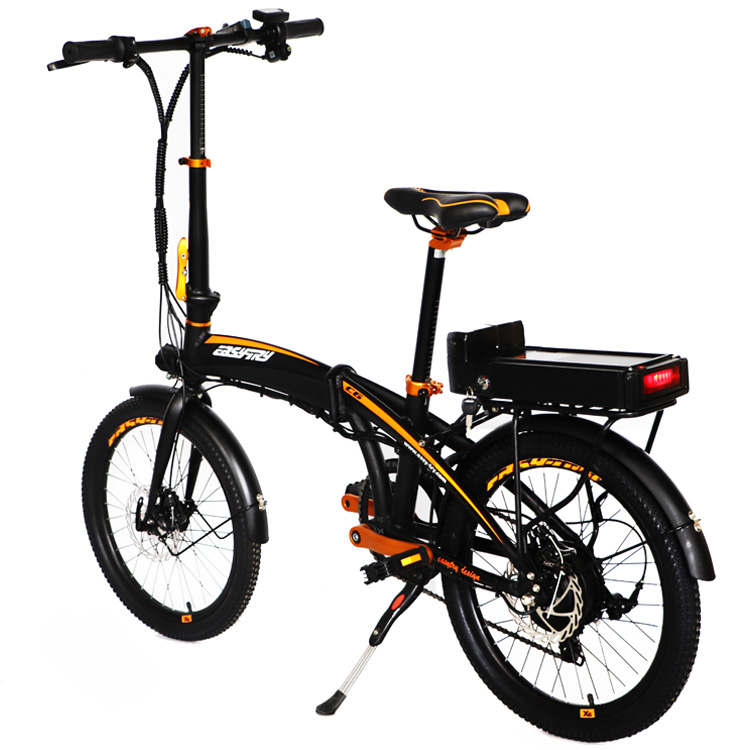 Горячие продажи электровелосипед из алюминиевого сплава 25 км/ч 20-дюймовый электрический велосипед 250 Вт 7 скоростей складной электрический велосипед