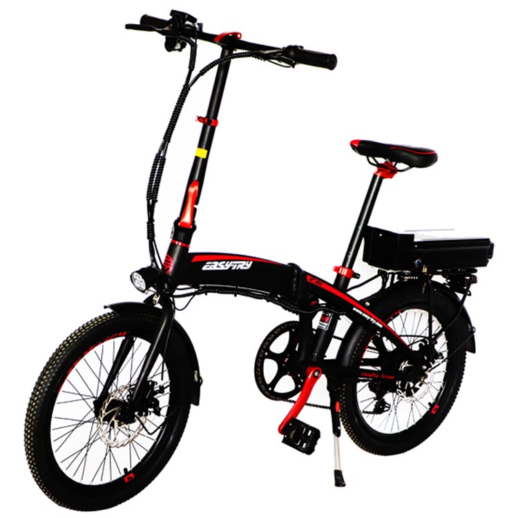 china factory 20 inch aluminium alloy ebike 7 speed electric cycling 250W foldable electric cycle