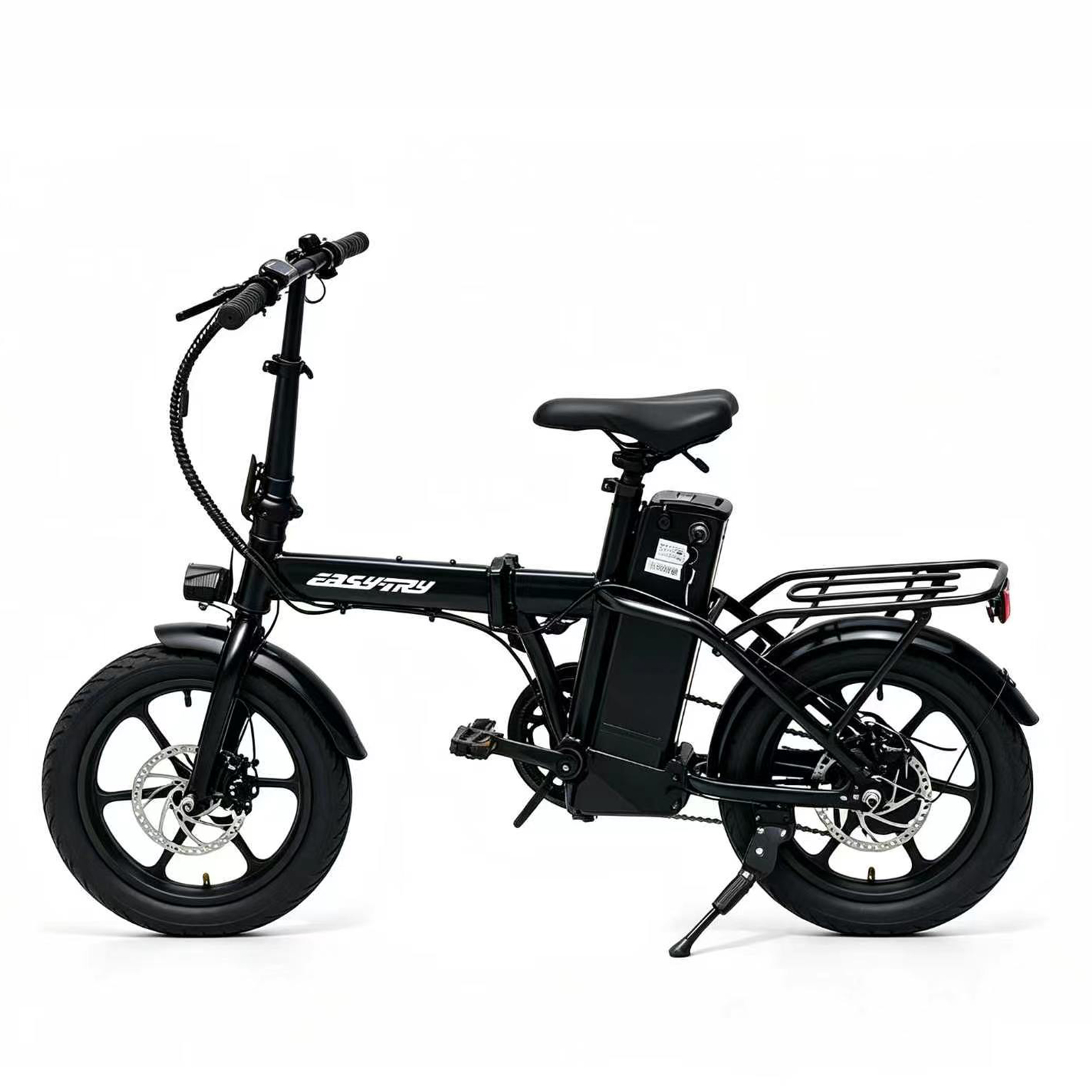 wholesale 467 units/40HQ 16 inch folding ebike 36V 250W 10.4AH steel frame electric city bike with CE battery