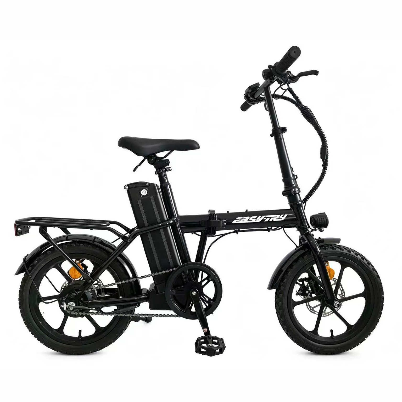 wholesale 467 units/40HQ 16 inch folding ebike 36V 250W 10.4AH steel frame electric city bike with CE battery