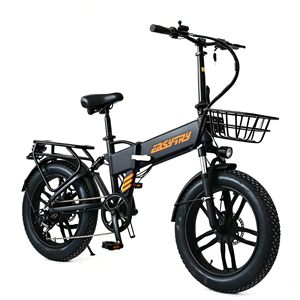 Inner Battery 20 inch fat tire electric folding bike full suspension long range ebike