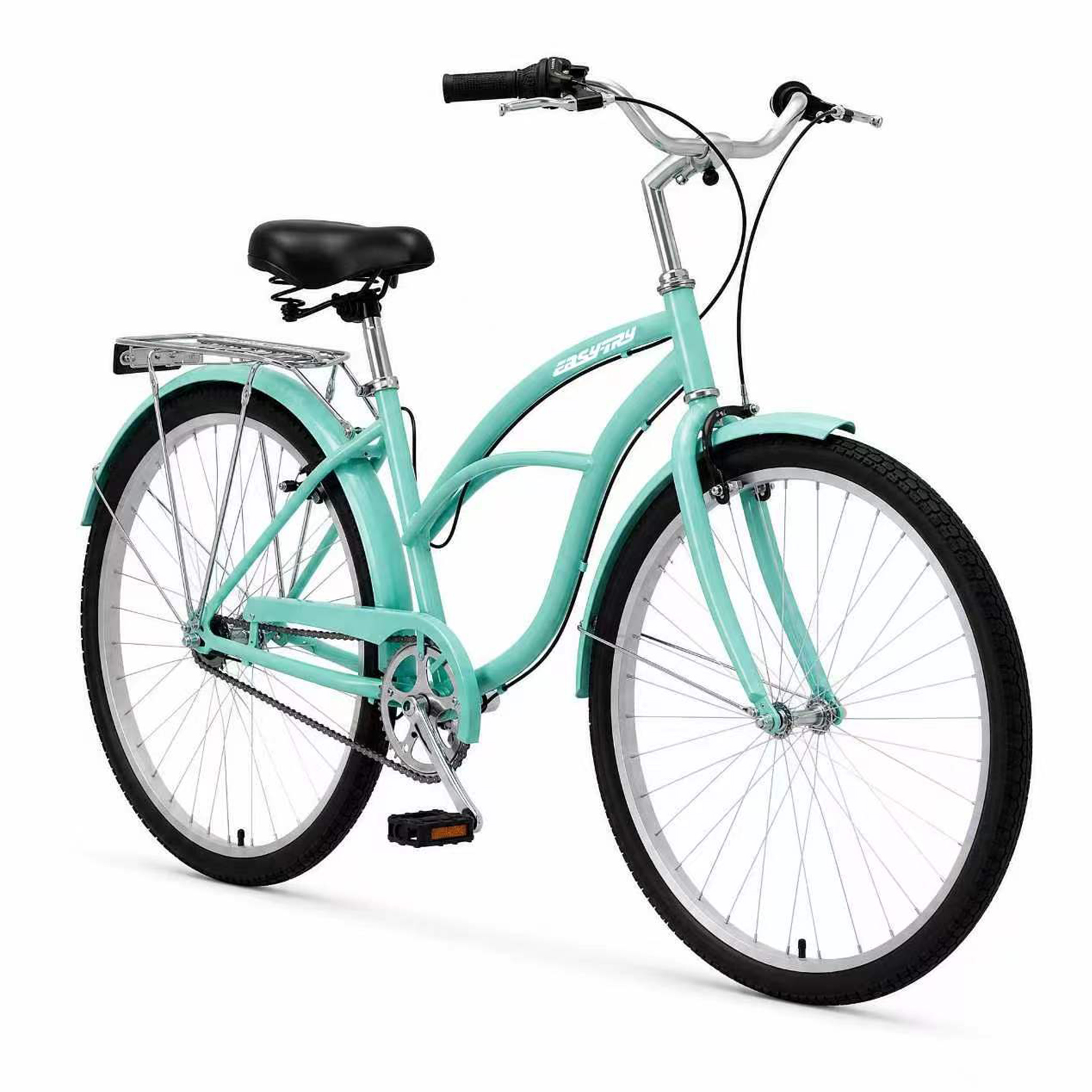 factory cheap adults city bike steel frame 7 speed V brake ladies bicycle