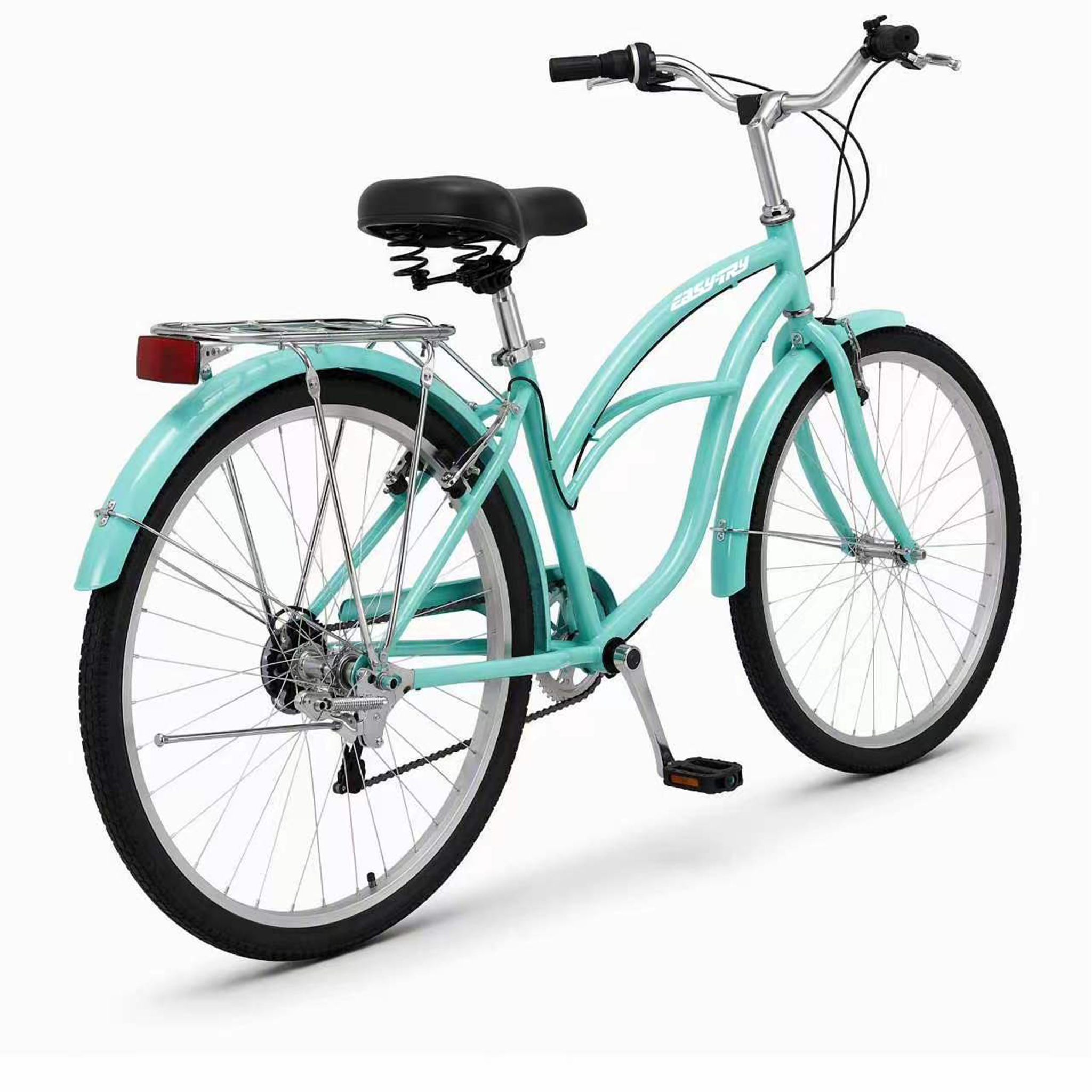 factory cheap adults city bike steel frame 7 speed V brake ladies bicycle