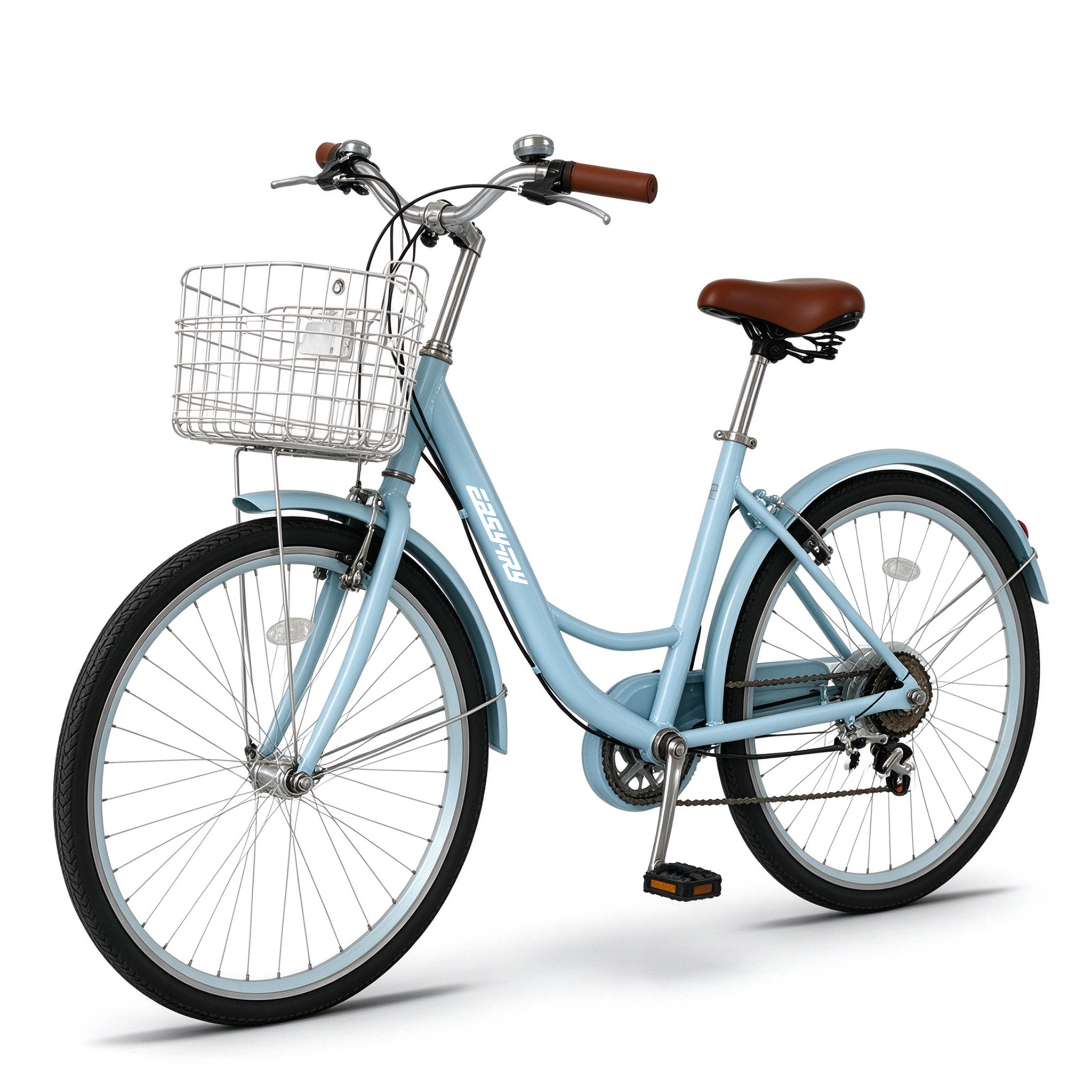 Wholesale 26 Inch City Bike High Carbon Steel Adult Urban Commuter Bicycle