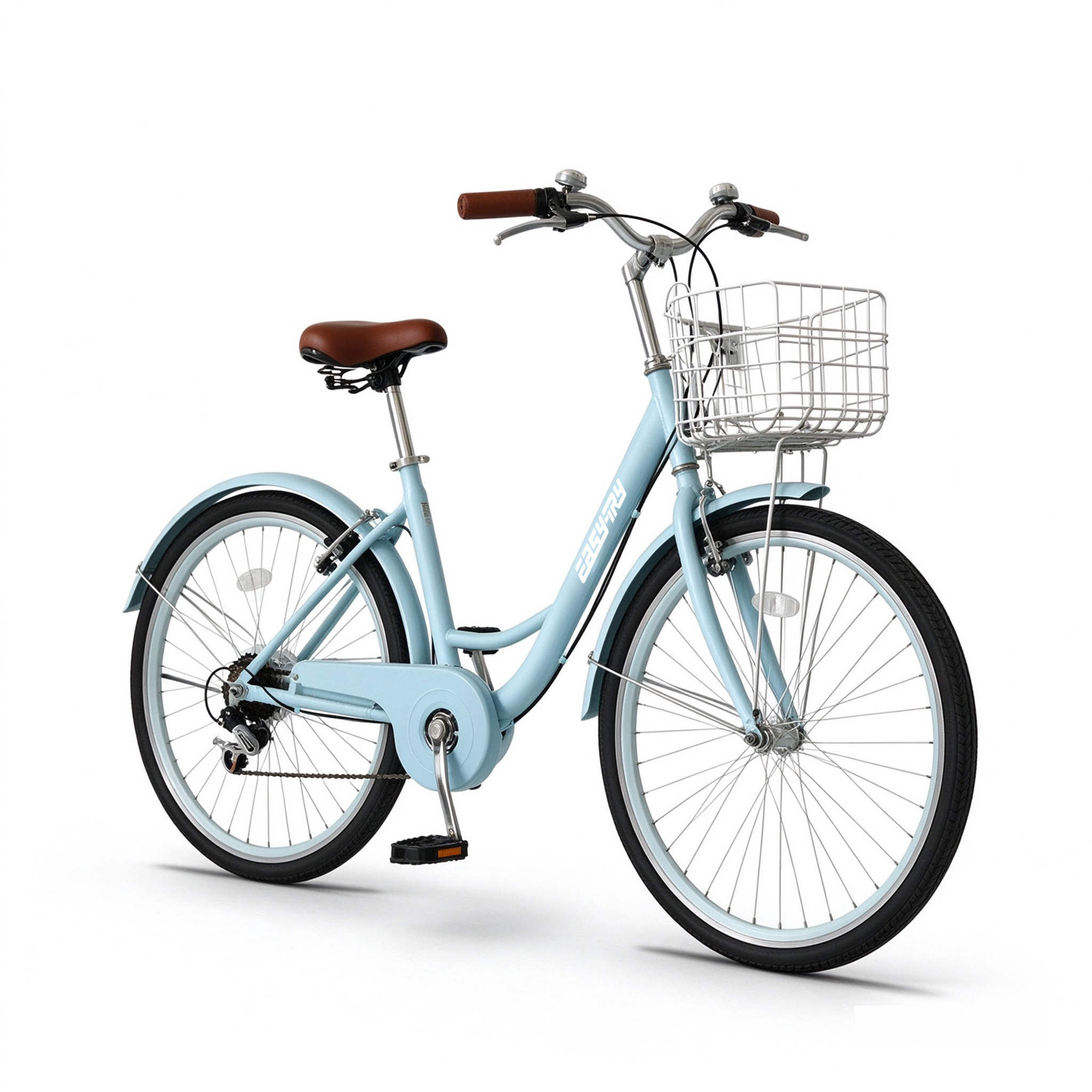 Wholesale 26 Inch City Bike High Carbon Steel Adult Urban Commuter Bicycle