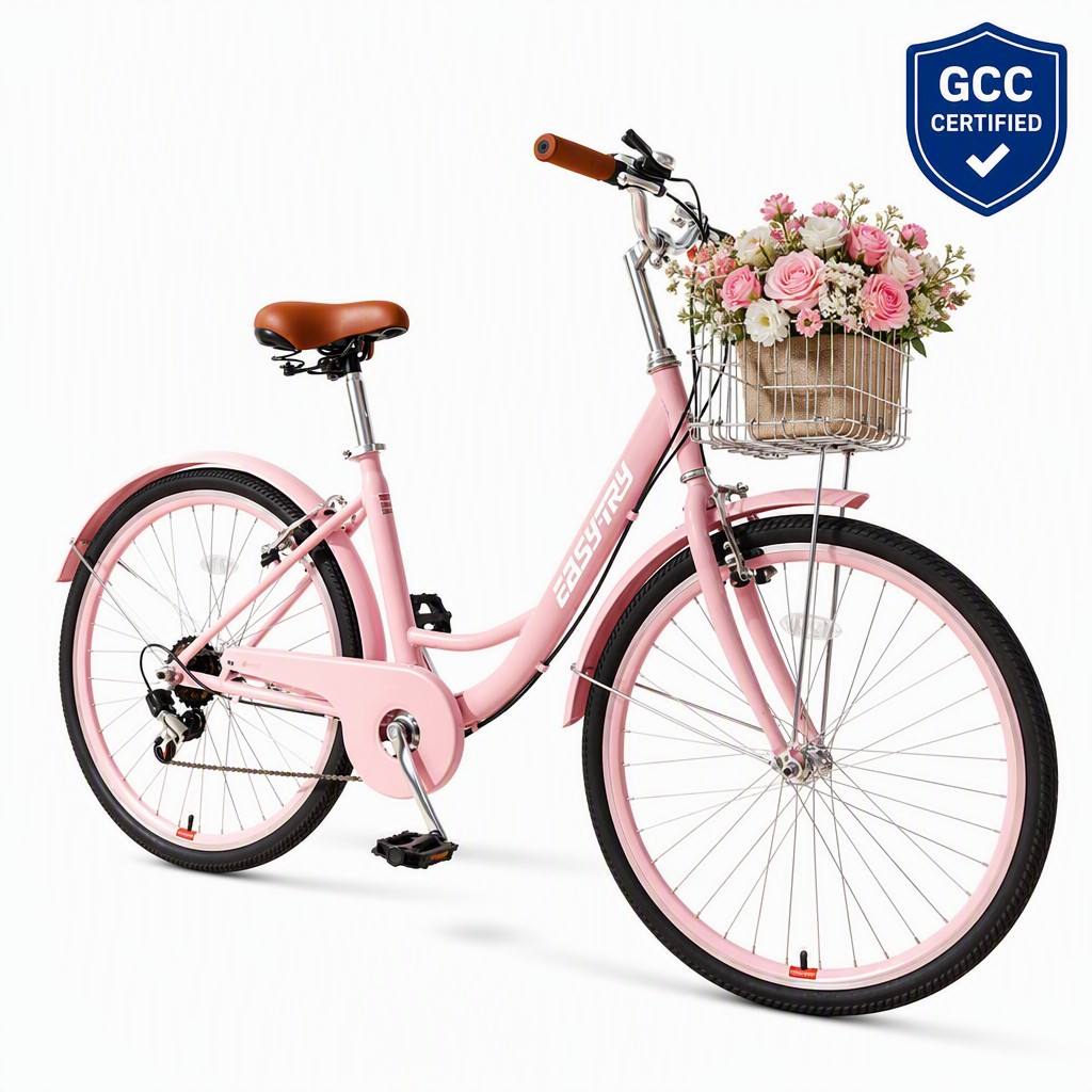 Wholesale 26 Inch City Bike High Carbon Steel Adult Urban Commuter Bicycle