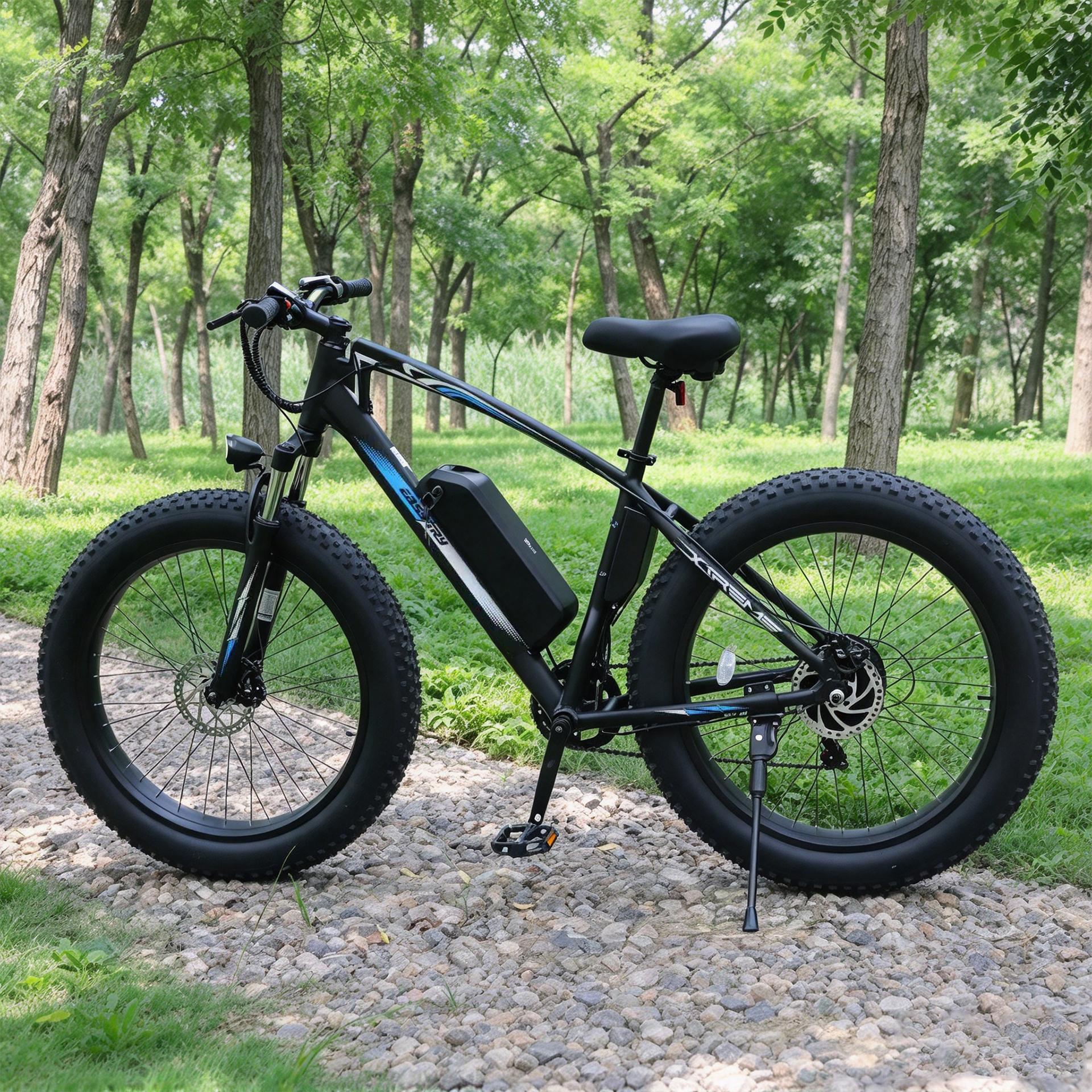 high quality 26 inch 48V 500W fat tire electric mountain bike snow ebike with Alloy frame for adults