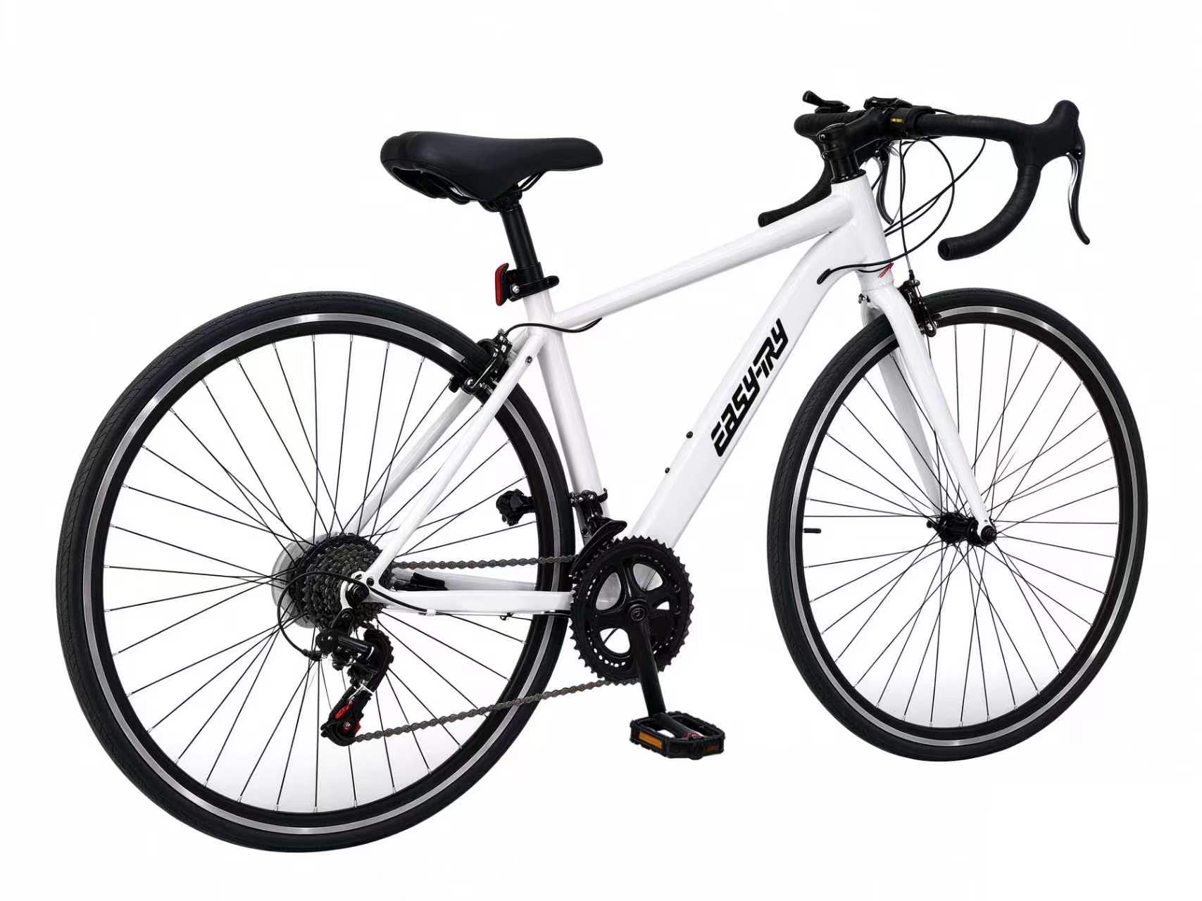 Steel frame 700C 14 Speed Outdoor Road Bike for Adults Daily Cycling and Training