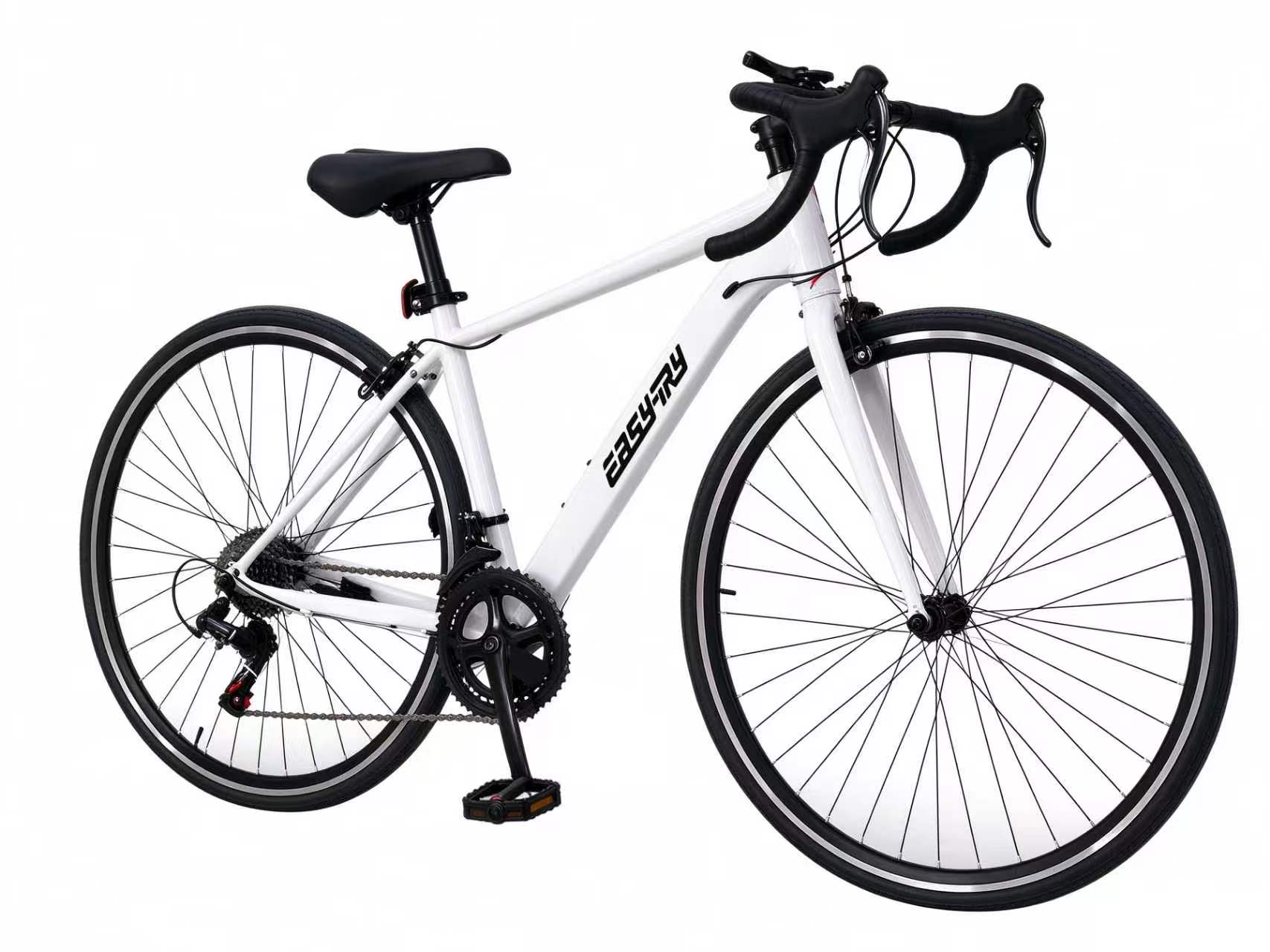 Steel frame 700C 14 Speed Outdoor Road Bike for Adults Daily Cycling and Training