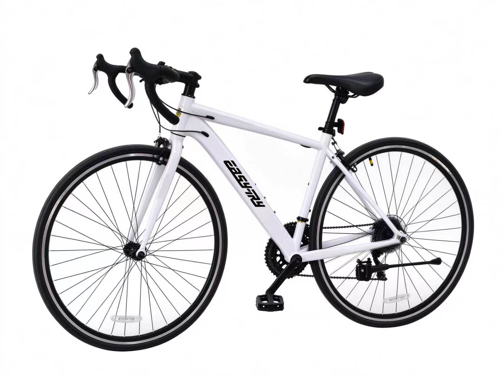 Steel frame 700C 14 Speed Outdoor Road Bike for Adults Daily Cycling and Training