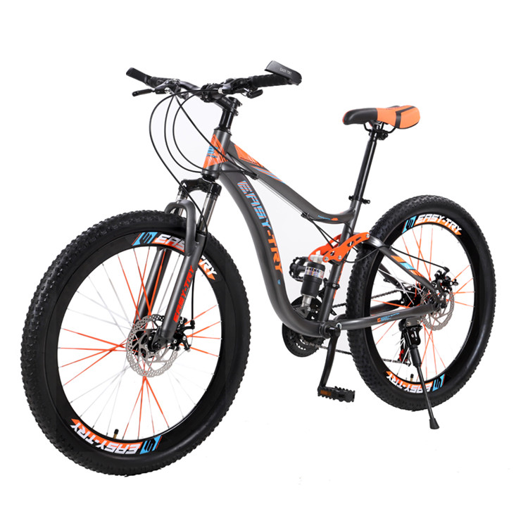 26 29 inch steel frame suspension mountian bikewitn disc braake for adults riding