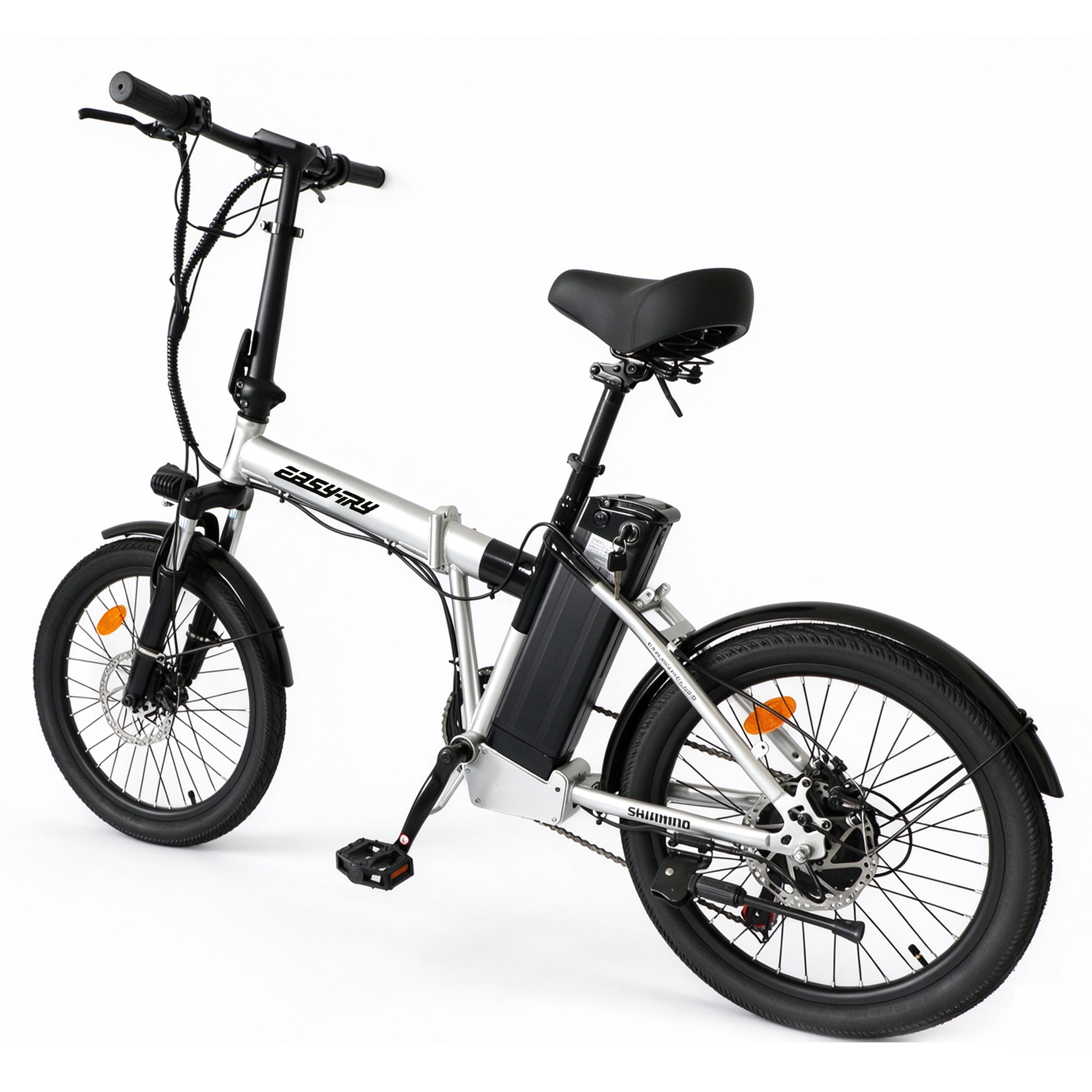 wholesale 20 inch 36V 250W steel frame Folding electric city bike with KC battery