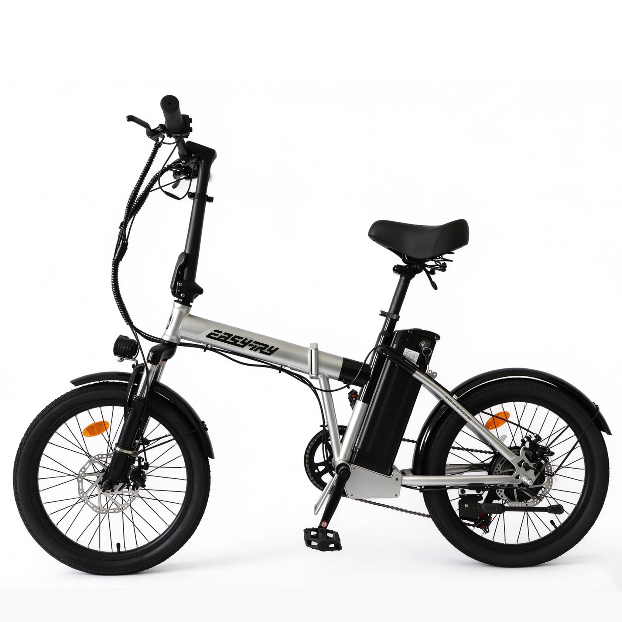 wholesale 20 inch 36V 250W steel frame Folding electric city bike with KC battery