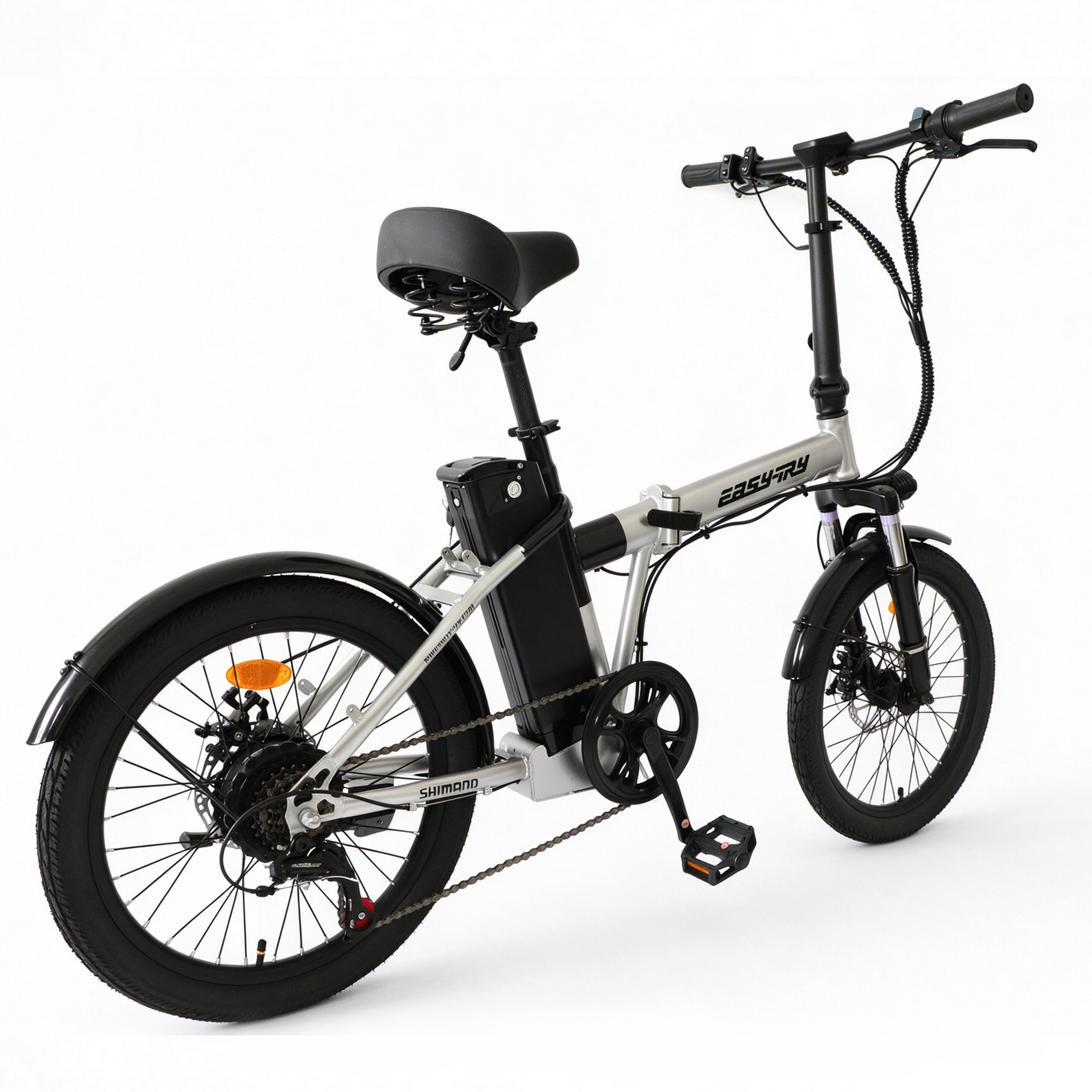 wholesale 20 inch 36V 250W steel frame Folding electric city bike with KC battery