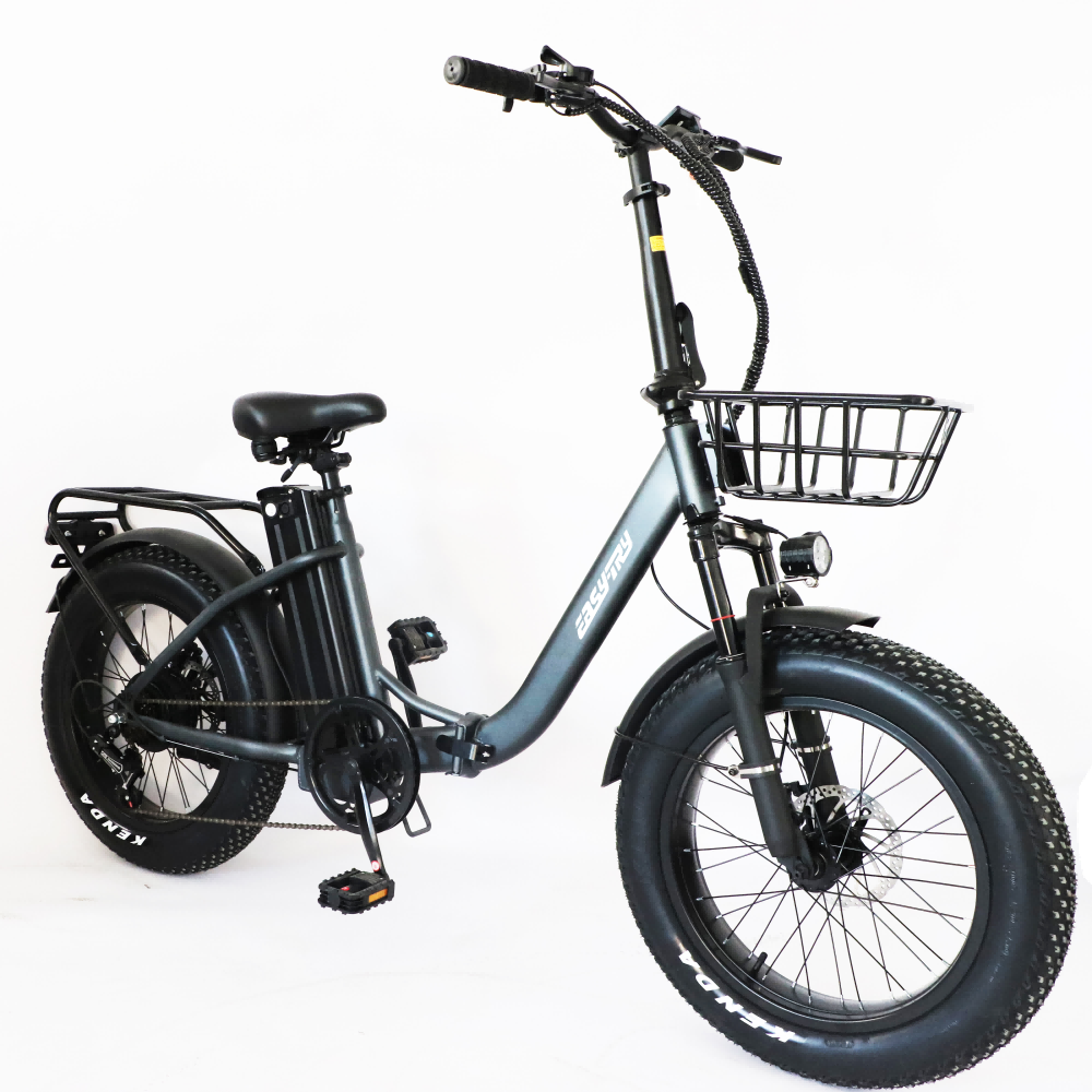 20 inch 36V 350W fat tire folding electric bike with KC battery for adults