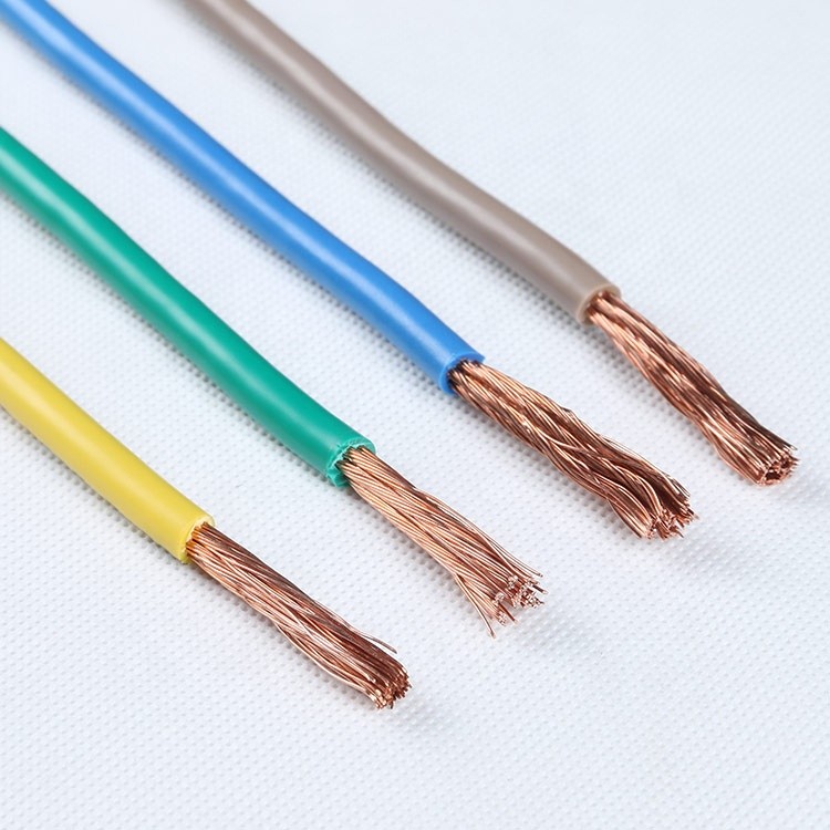 High Tension Power Cable PVC Insulation Flexible Copper Cable