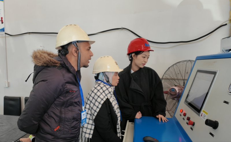 Malaysian delegation factory visit Malaysian delegation factory visit