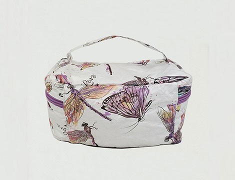 Washable Paper Cosmetic Bag