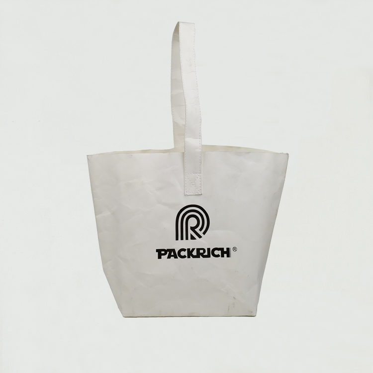 Vaskbar Kraft Paper Promotion Shopping Tote Bag