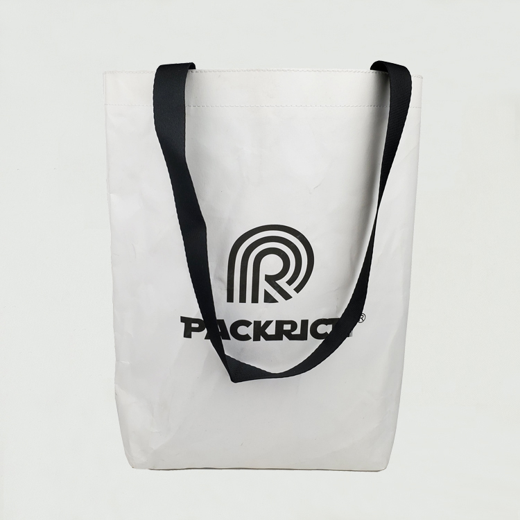 Tvättbar Kraft Paper Promotion Shopper Tote Bag