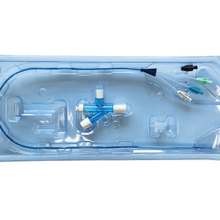 Sistema de dilatación con balón pulmonar multicanal-multifase