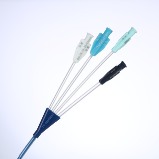 Sistema de dilatación con balón pulmonar multicanal-multifase