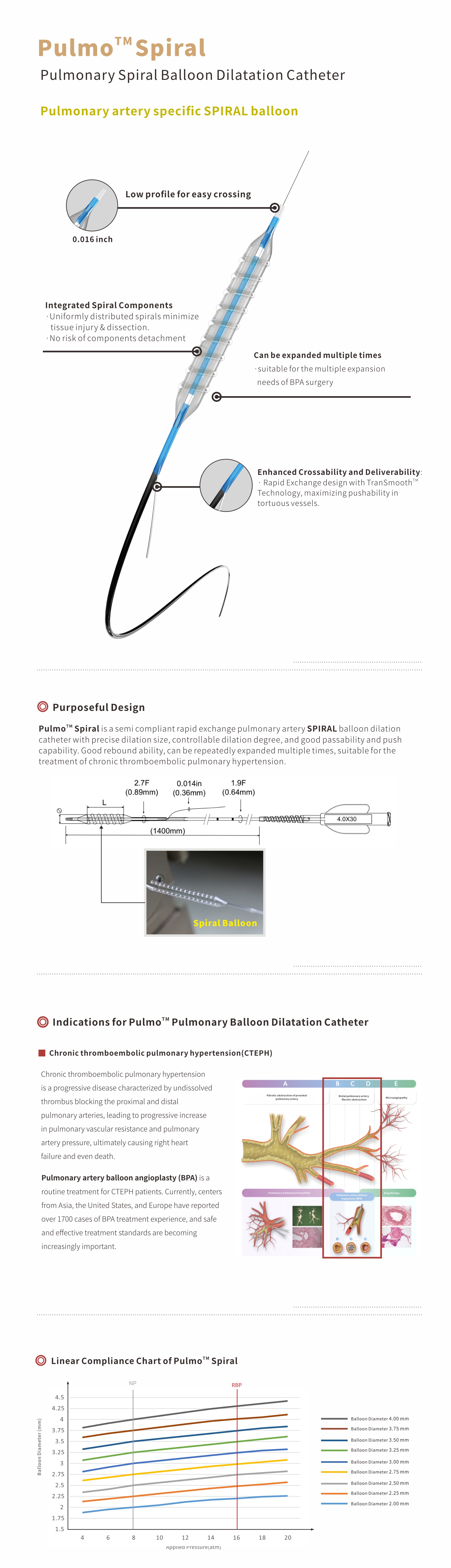Pulmonary Spiral Balloon