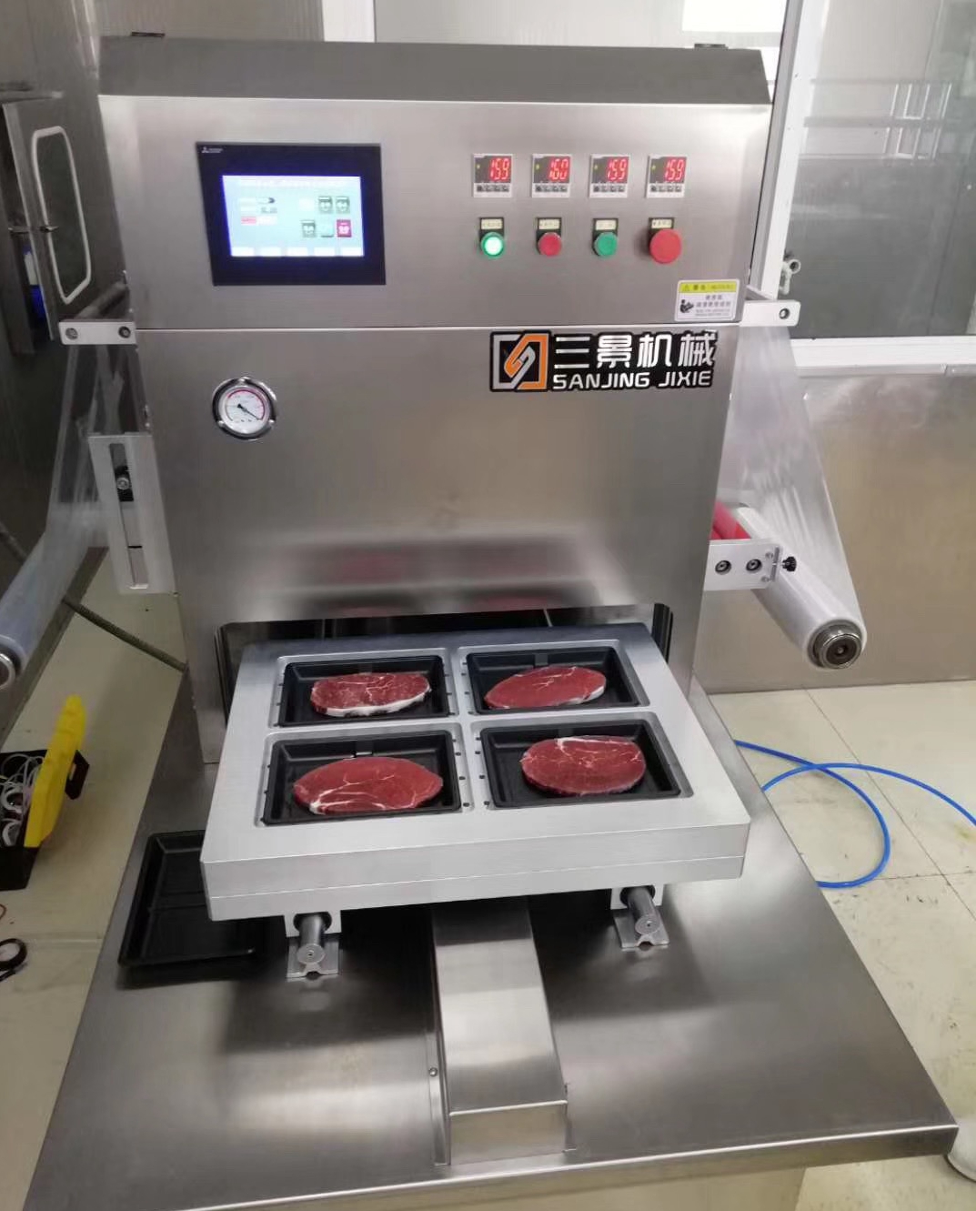 Codfish vacuum skin packing machine