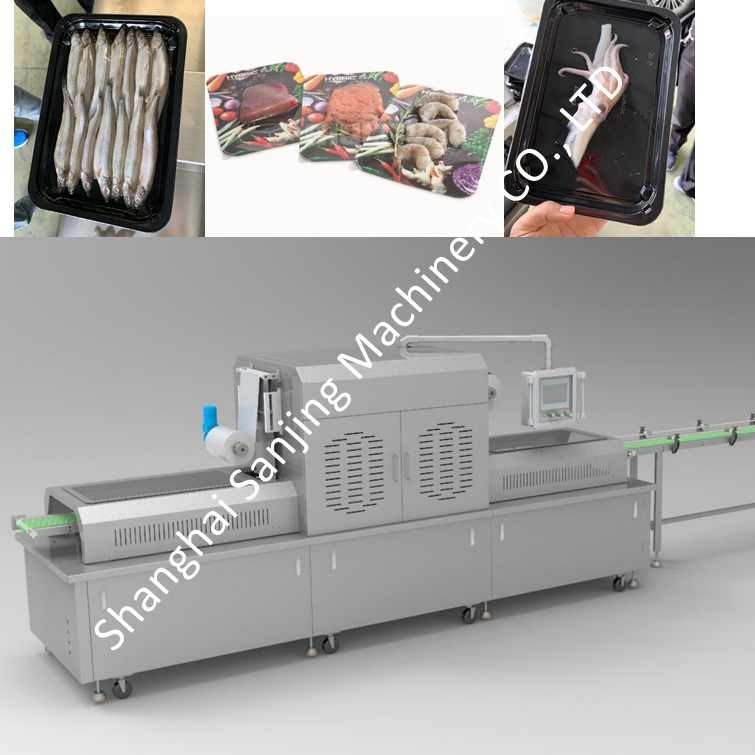 Sellador automático de bandejas al vacío