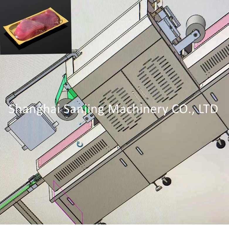 Máquina de envasado en piel al vacío (VSP) para bistec