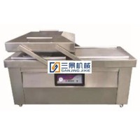 Máquina selladora de alimentos al vacío de doble cámara DZ-600