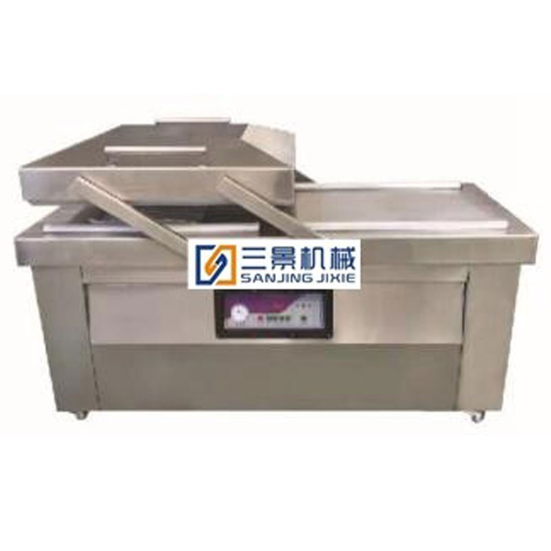 Máquina selladora de alimentos al vacío de doble cámara DZ-600