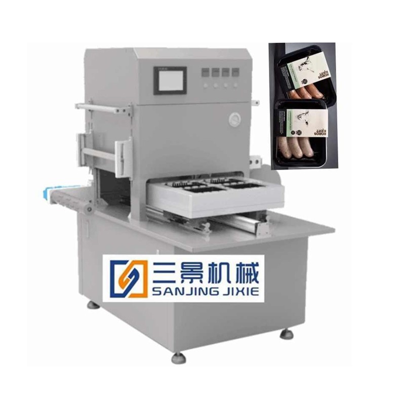 Máquina de envasado al vacío de piel de tocino