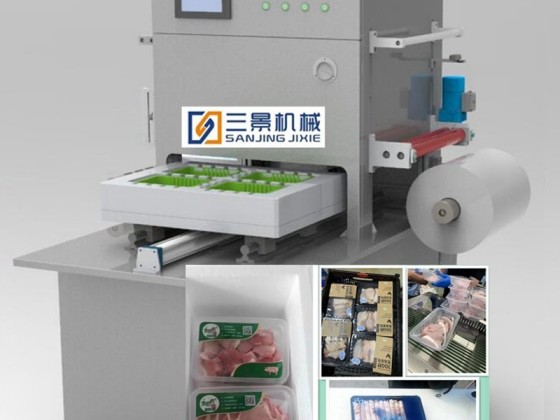 Sellador manual de bandejas de alimentos MAP